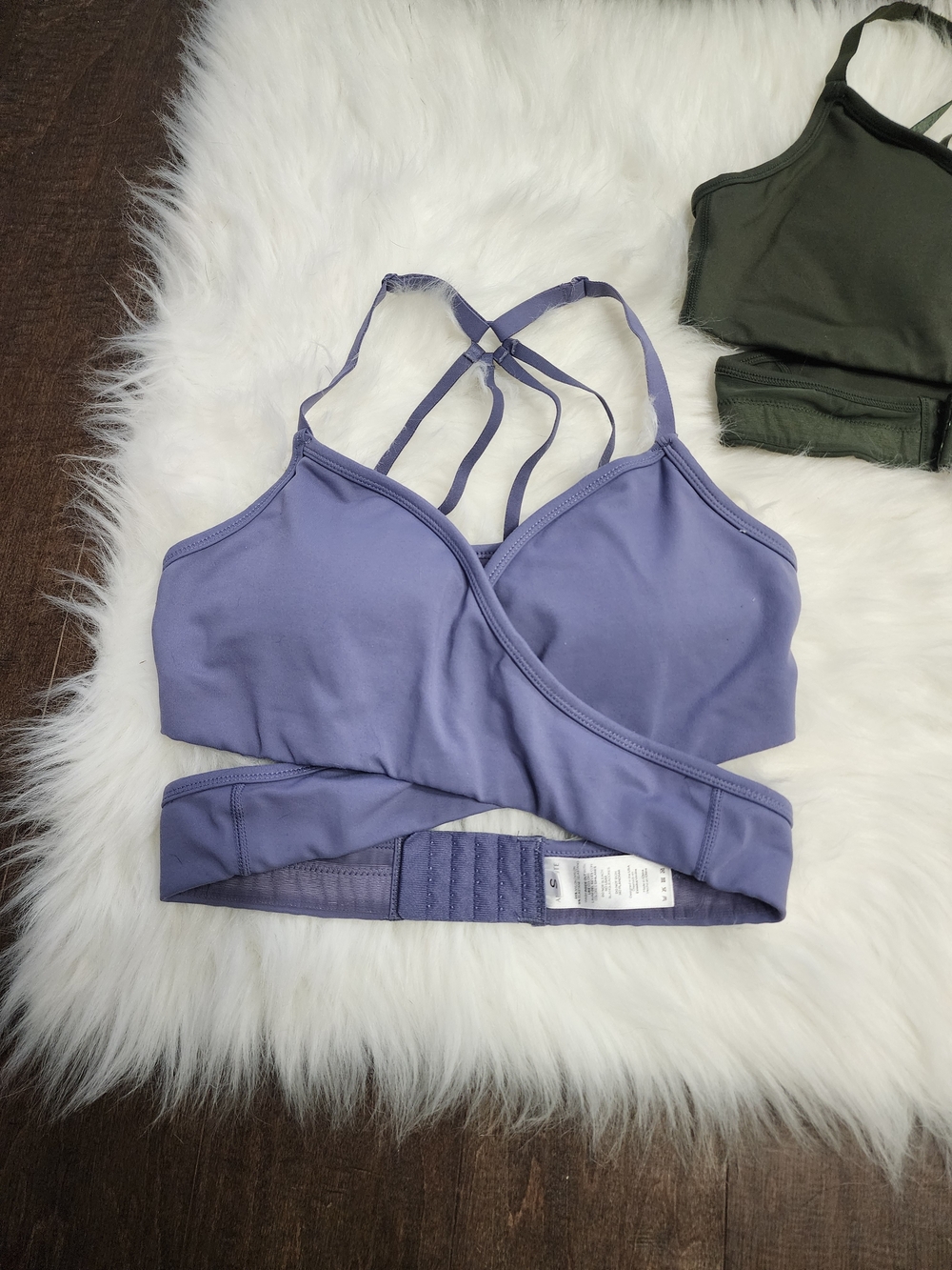 Alphalete Wrap Sports Bra Lot of 3 Strappy Back Medium Impact - Picture 5 of 11